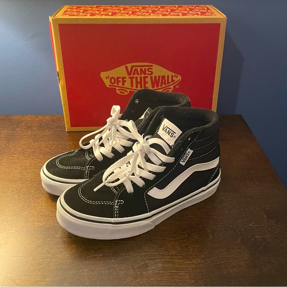 Vans high top sneakers
